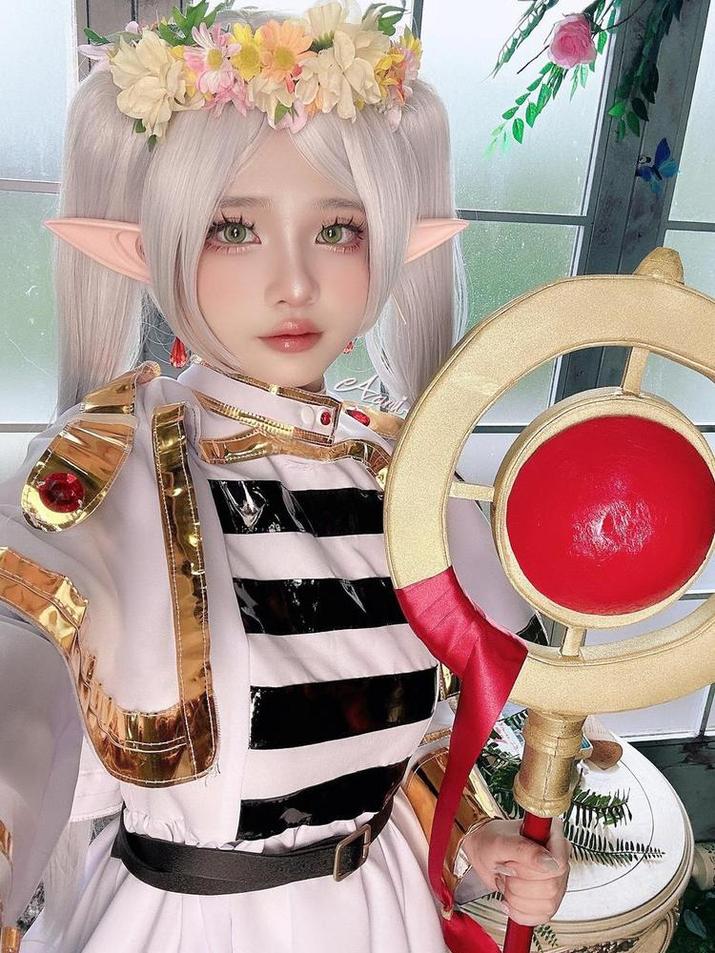 azami甘露寺蜜璃图片更新：千姿百态的cos作品独家放送