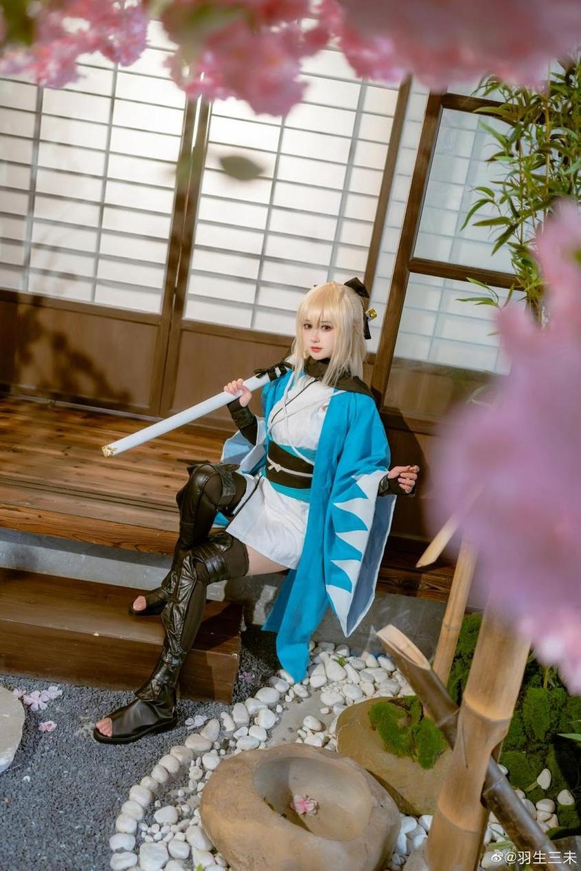 羽生三未原神cos：原图定制照片